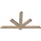 Ekena Millwork Kennewick Smooth Timber Gable Bracket, Douglas Fir, 48"W x 26"H x 1 1/2"D x 3 1/2"F, 13/12 Pitch GBW048X26X0204KEN00SDF - alternate 3